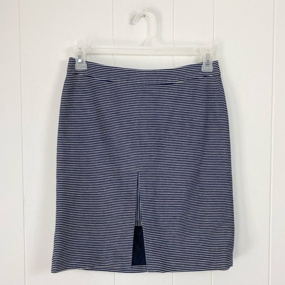 NWT Kate Spade Saturday Layover Skirt in Railroad Stripes Pencil Skirt - Picture 3 of 11